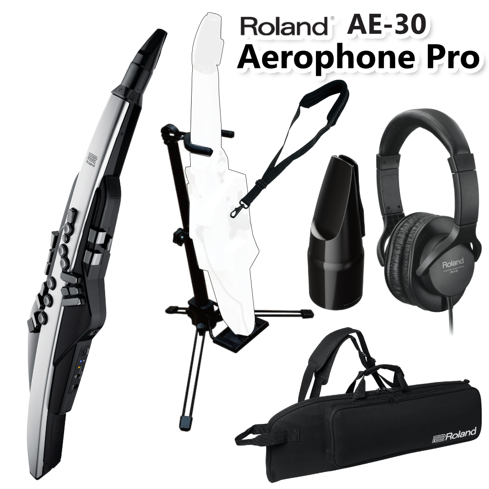 Roland ���[�����h �f�W�^���Ǌy�� �G�A���t�H�� Aerophone Pro �v�� AE-30 �P�[�X �X�^���h �}�E�X�s�[�X �w�b�h�t�H���t��