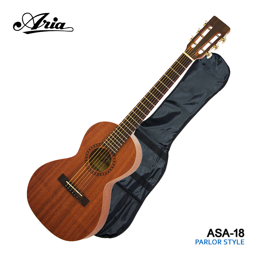 Aria ミニアコースティックギター ASA-18 アリア パーラータイプ｜merry-net