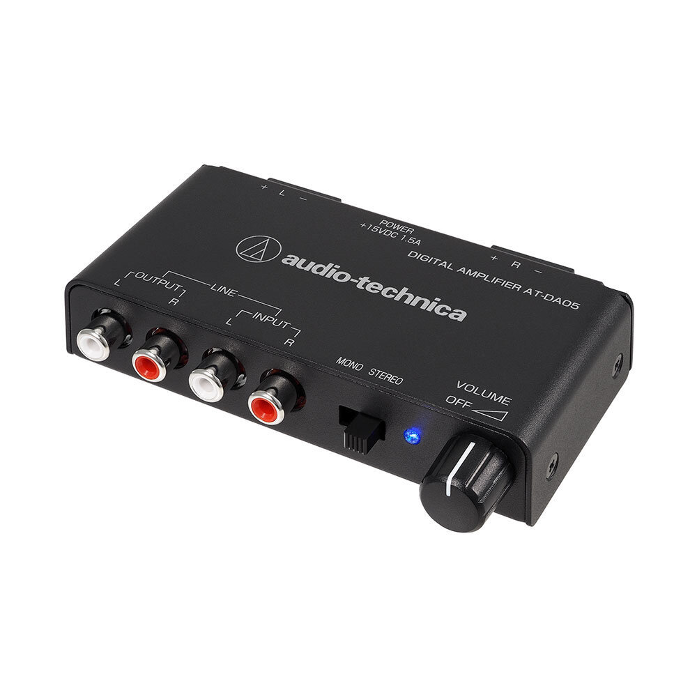 audio-technica 店舗BGM向き パワーアンプ 出力10W AT-DA05 : at-da05