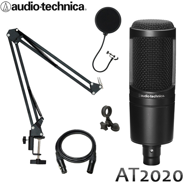 audio-technica - at2020 コンデンサーマイク の+oleiroalvesimoveis