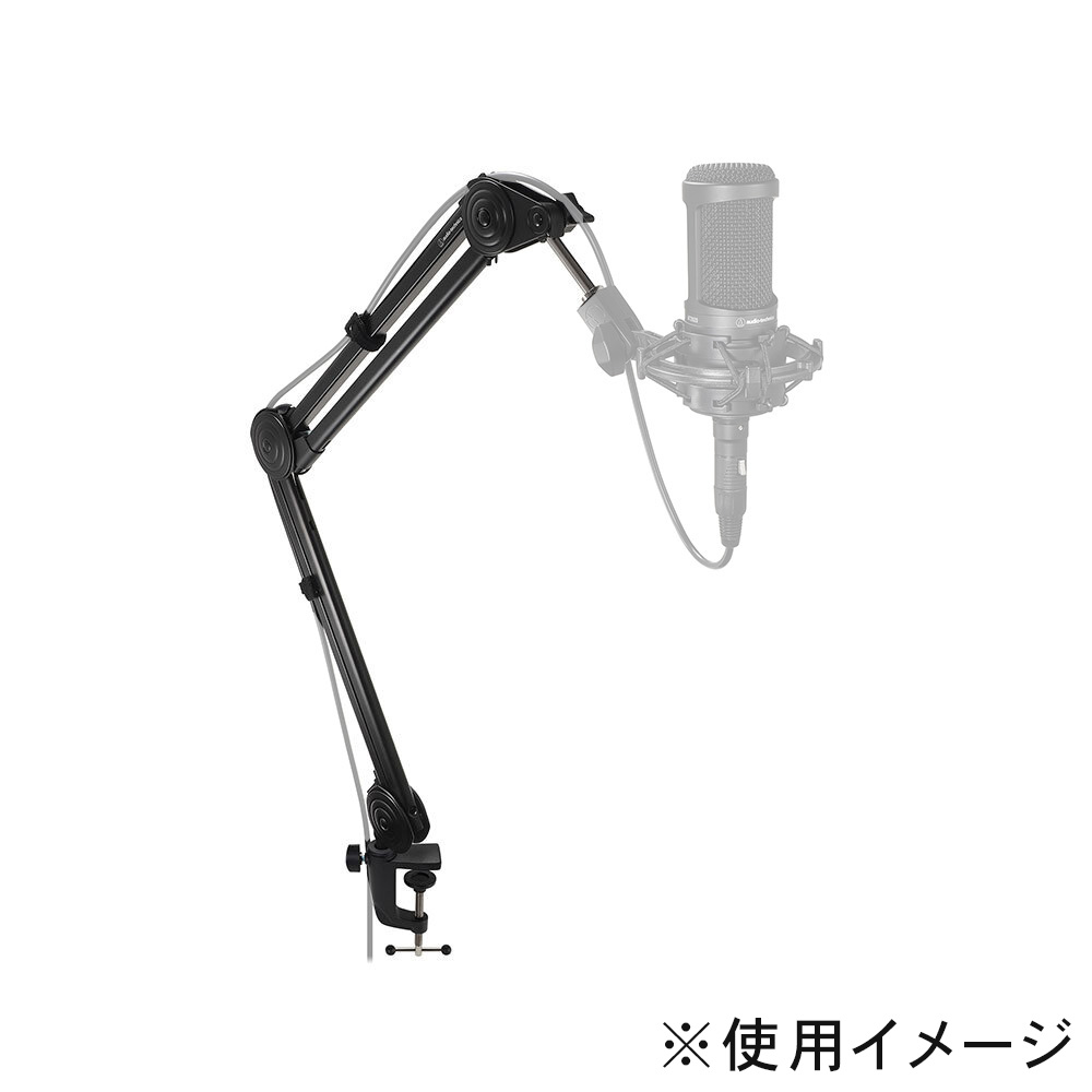 audio-technica デスクアームマイクスタンド AT8700J サイドアドレスコンデンサーマイク用 ポップガード付き | オーディオテクニカ | 06