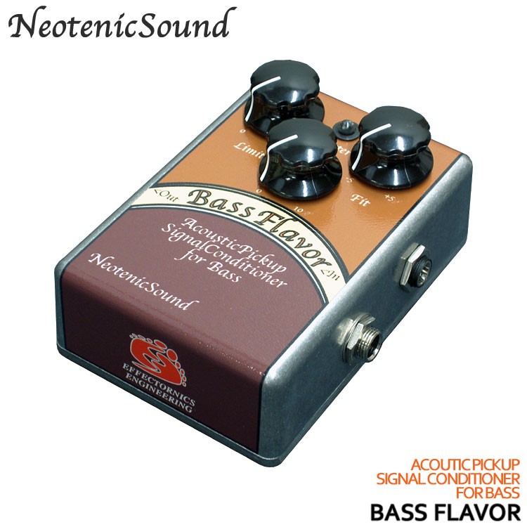 NeotenicSound ベース用アコースティックピックアップシグナル