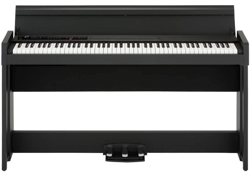 コルグ 電子ピアノ C1-air ブラック「ピアノ椅子と防音マット付」KORG C1-air BK【Bluetooth対応】｜merry-net｜02