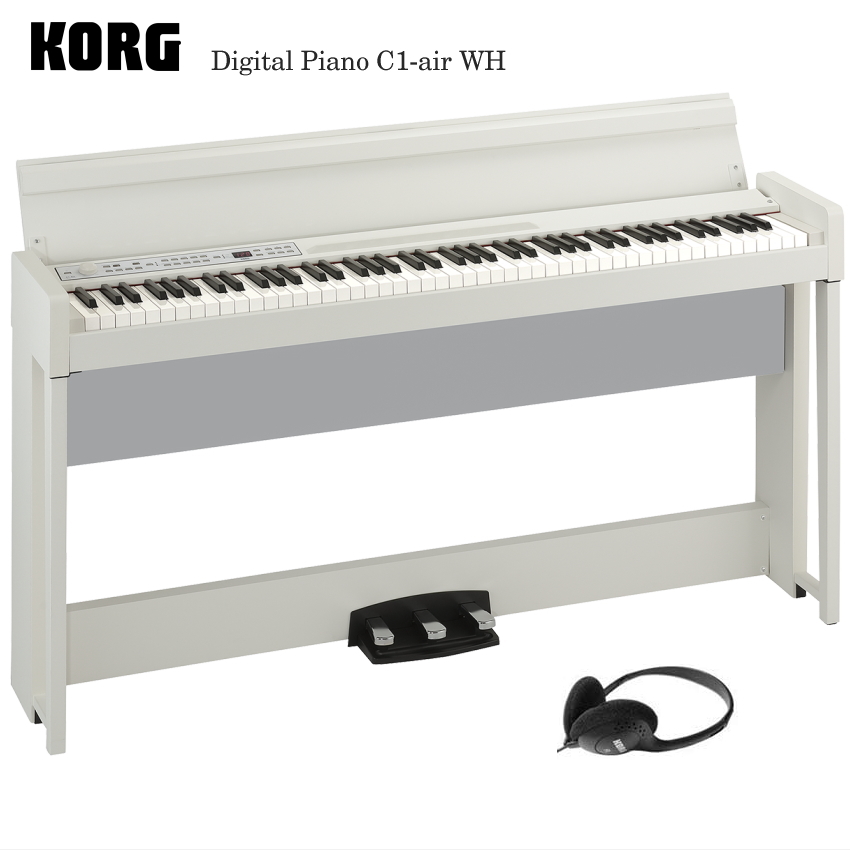 コルグ 電子ピアノ C1-air ホワイト KORG C1-air WH【Bluetooth対応】 | KORG