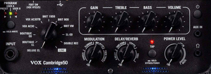VOX モデリングギターアンプ CAMBRIDGE50 フットスイッチセット モデリングアンプ ケンブリッジ | VOX | 03
