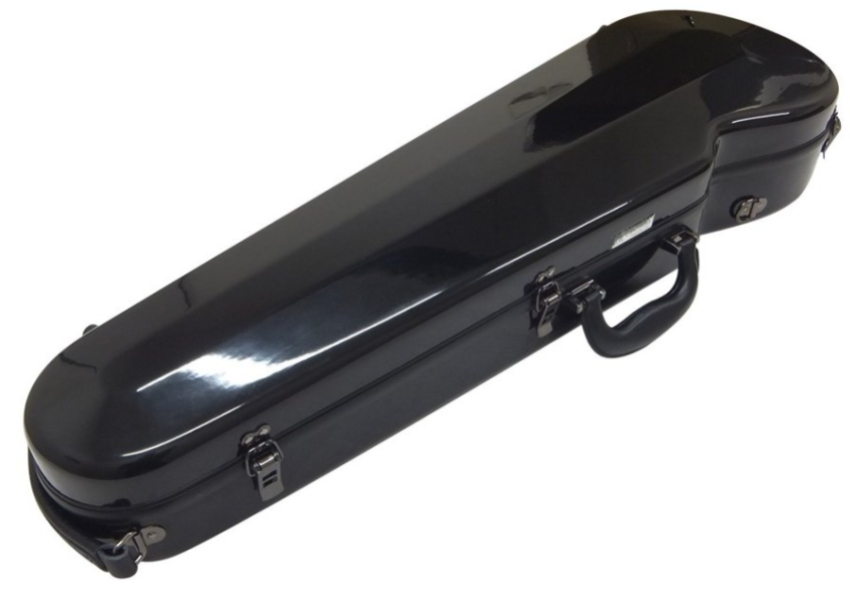 イーストマン バイオリンケース「ブラック」CAVL16/定番 グラス