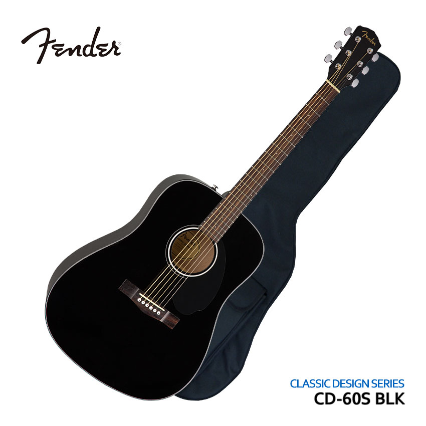 Fender（フェンダー） アコースティックギター CD-60S Dreadnought BLK
