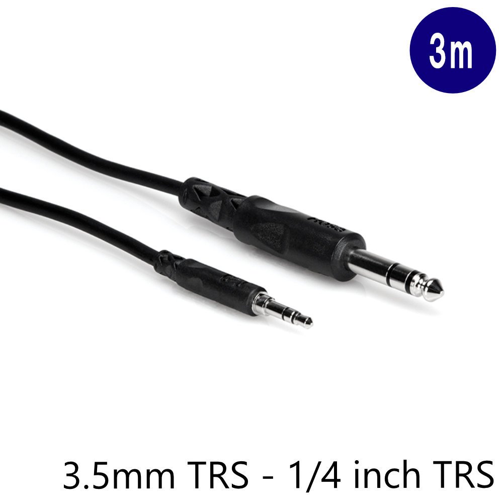 HOSA zT 3.5XeI~j 6.3mmWXeI ϊP[u 3m jbPbL I[fBIP[u TRS OFC jbPbL CMS-110