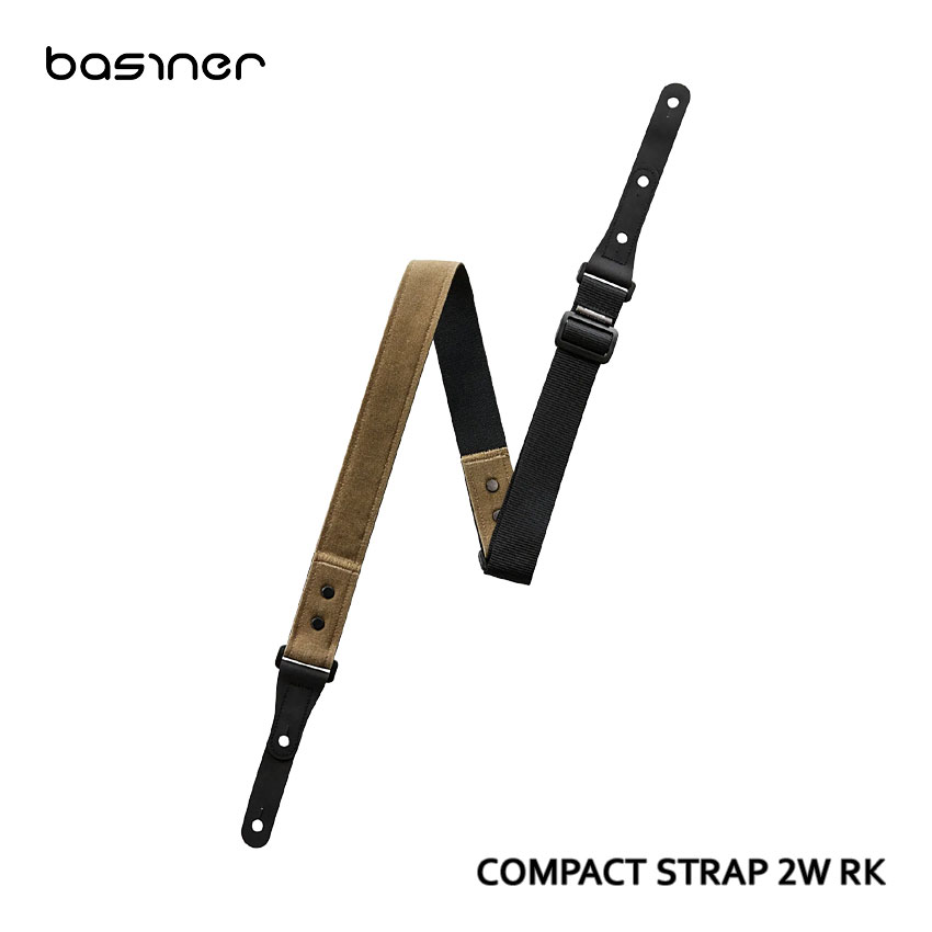 basiner ギターストラップ COMPACT STRAP 2W RK ベイシナー | 