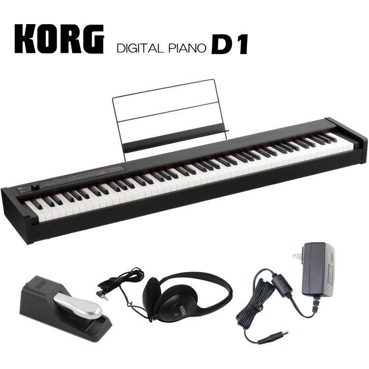 コルグ D1 スピーカーレス 電子ピアノ : d1 : 楽器のことならメリー