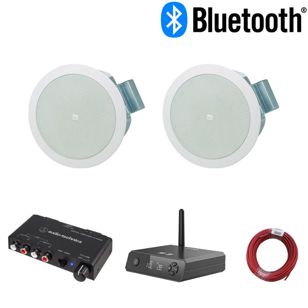 Bluetooth対応 JBL 天井埋込みスピーカーセット 白色 2個セット 自宅/カフェ/店舗BGMに : da05-c24cmicro-fbt :  楽器のことならメリーネット - 通販 - Yahoo!ショッピング