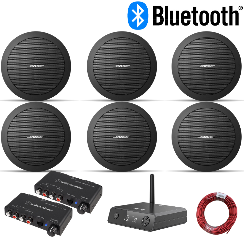 BOSE �V�䖄�ߍ��݃X�s�[�J�[ �� 6�� Bluetooth��M�@�{�A���v2�� BGM�ɍœK �ȈՃ]�[�j���O�Ή�