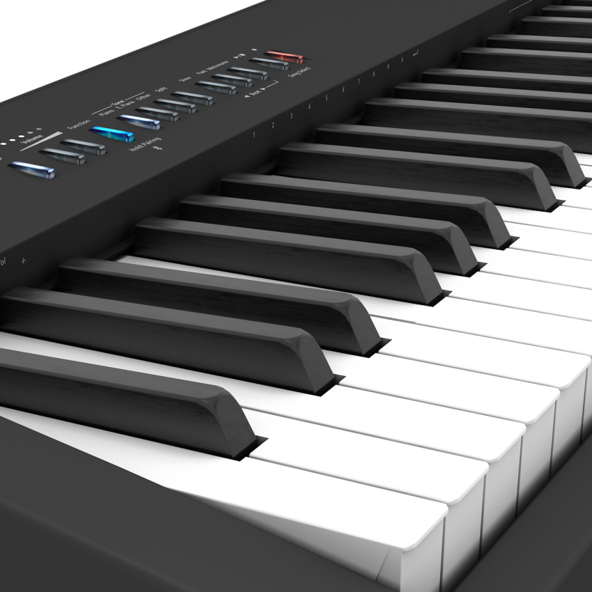 スタンド固定ベルト付き■ローランド 電子ピアノ FP-30X ブラック Roland 88鍵デジタルピアノ「テーブル型スタンド/折りたたみ椅子」｜merry-net｜02