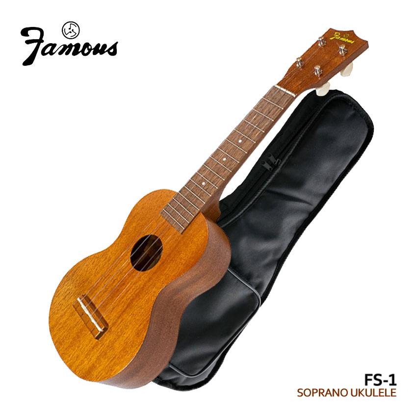 Famous ソプラノウクレレ FS-1 初心者向け国産ウクレレ フェイマス 