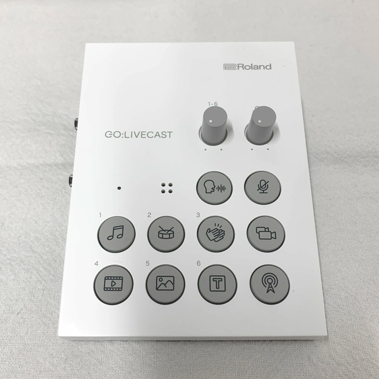 中古品 Roland GO LIVE CAST スマートフォン用オーディオインターフェイス | ローランド