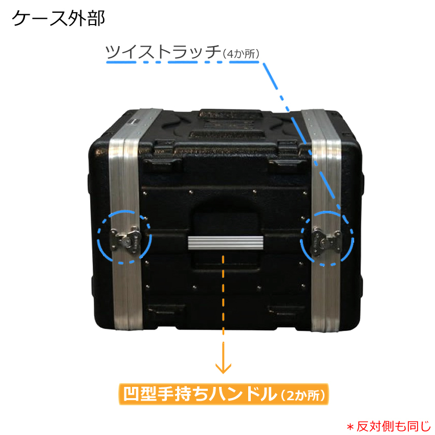 GATOR CASES GATOR 6Uラックケース ショート型(D31cm) GR-6S : 音響