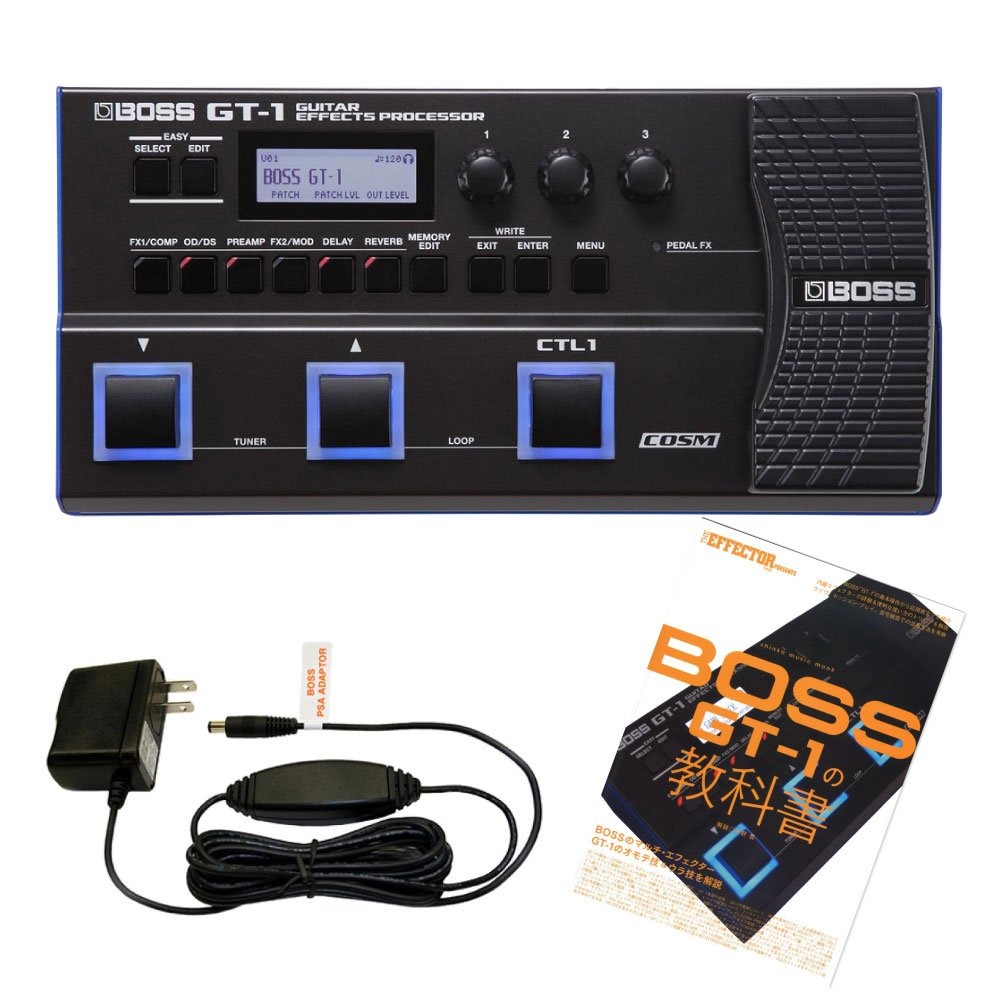 BOSS GT-1 純正アダプター付き BOSS GT-1 純正アダプタ付き