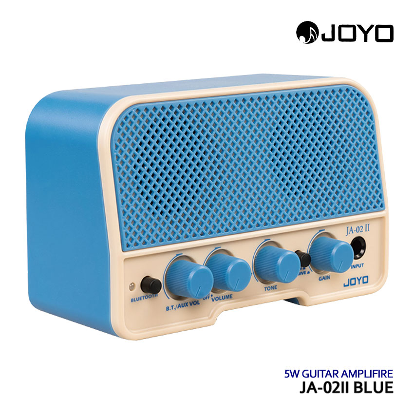 JOYO Bluetooth搭載充電式ミニアンプ JA-02 II BLUE｜merry-net