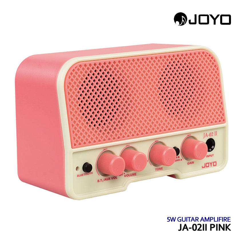 JOYO Bluetooth搭載充電式ミニアンプ JA-02 II PINK｜merry-net