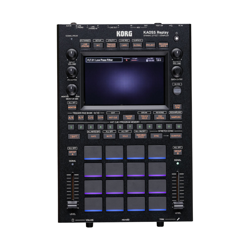 KORG サンプラー KAOSS REPLAY カオスエフェクト搭載 | KORG | 02