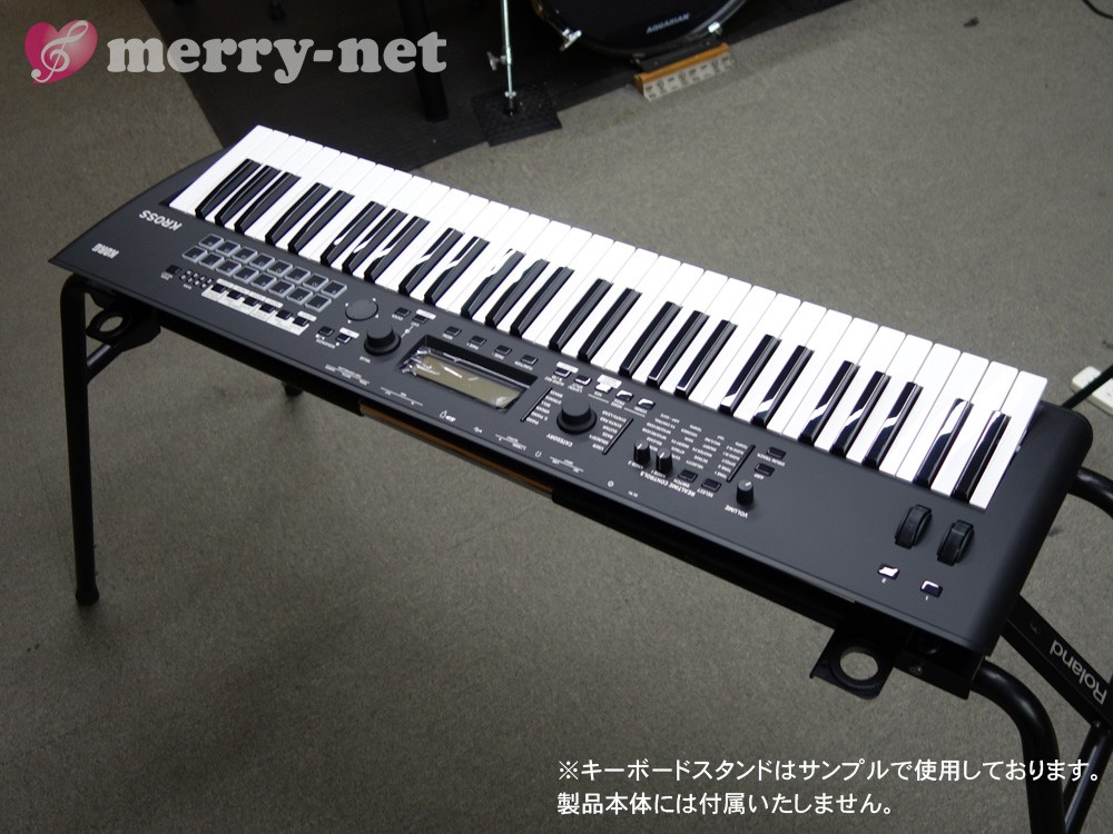 KORG（コルグ） シンセサイザー KROSS2 61 ブラック (ケース/丸型座部