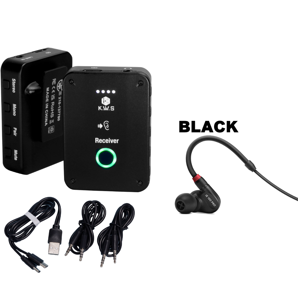 SENNHEISER ゼンハイザー IE100付き KWS ワイヤレスイヤモニ 送受信機セット｜楽器のことならメリーネット