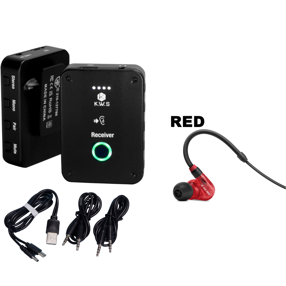 SENNHEISER [nCU[ IE100 Pro RED t KWS CXCj M@Zbg