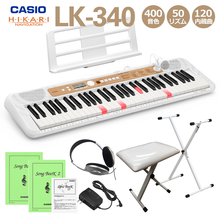 JVI L[{[h LK-340 X^h֎qt 錮 ir LK-335̌pf 61 CASIO |[^uL[{[h