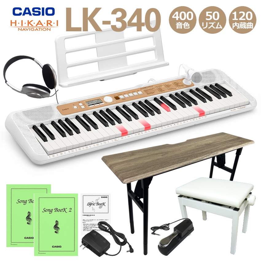JVI L[{[h LK-340 \t@֍Ēe e[u^X^h֎q t 錮 ir LK-335̌pf 61 CASIO |[^uL[{[h