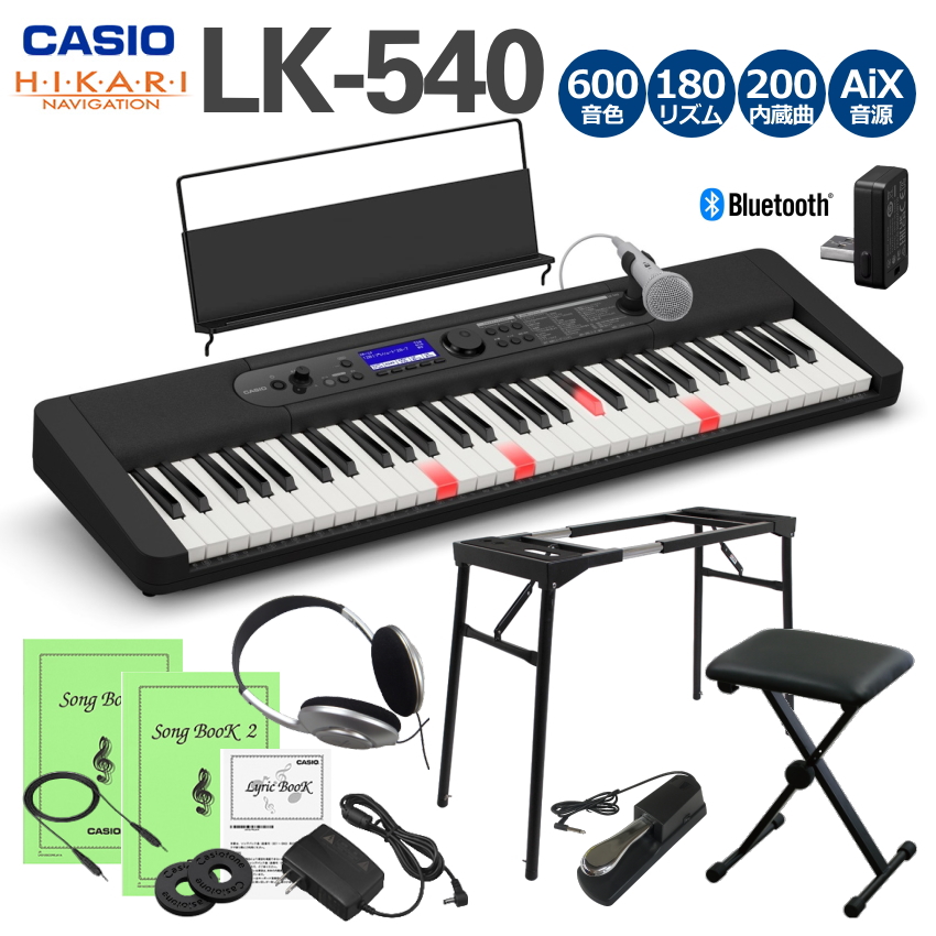 JVI L[{[h LK-540 BK ubN e[u^X^h֎qy_AUDIOA_v^[t 錮 ir 61 CASIO |[^uL[{[h