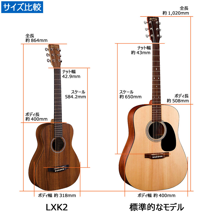 MARTIN（マーティン） ミニアコースティックギター Little Martin LXK2