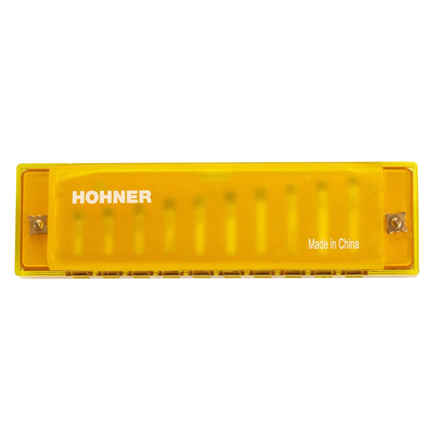 HOHNER ホーナー 10穴ハーモニカ イエロー C調 Translucent Harp トランスルーセントハープ　M5251-YE｜merry-net｜04