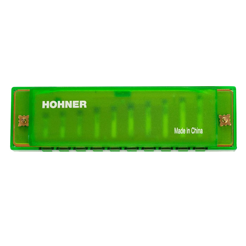 HOHNER ホーナー 10穴ハーモニカ グリーン C調 Translucent Harp トランスルーセントハープ　M5253-GN｜merry-net｜04