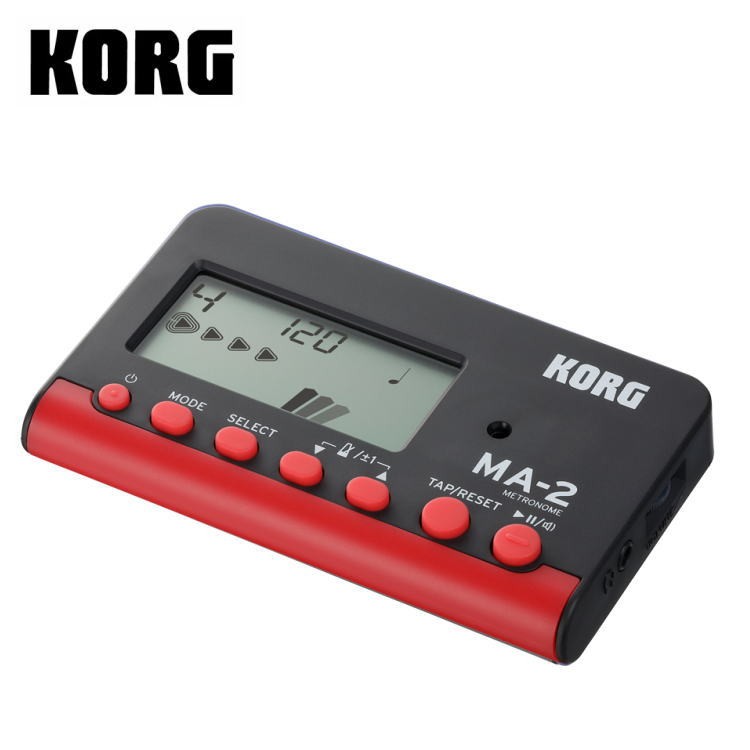 KORG コルグ メトロノーム 電子 MA-2-BKRD ブラック レッド KORGのシンプルな定番メトロノーム | KORG