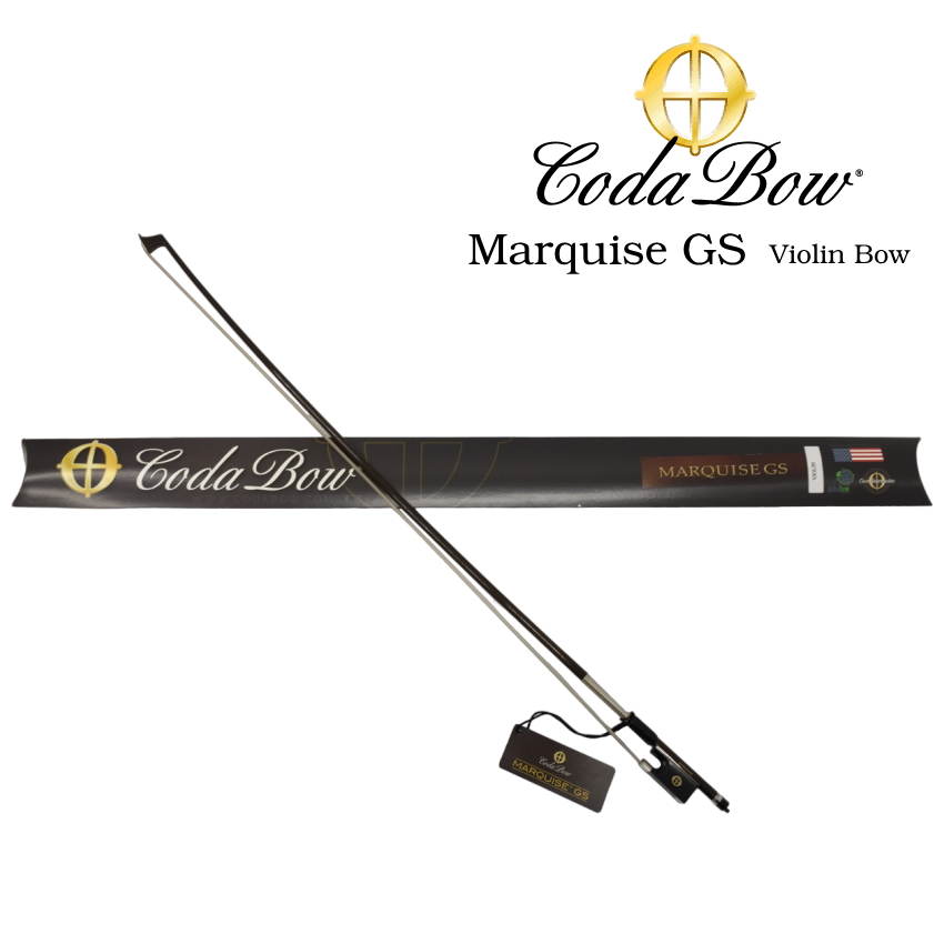 CodaBow バイオリン弓 Marquise GS 最上級機種 コーダボウ カーボン弓 
