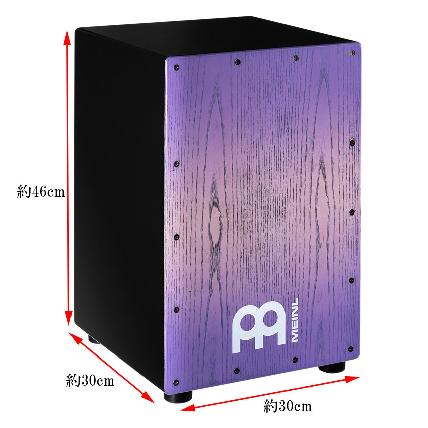 MEINL カホン Headliner Series MCAJ100BK-LPF+ (Lilac Purple Fade) マイネル ヘッドライナーシリーズ カホン パープル_1