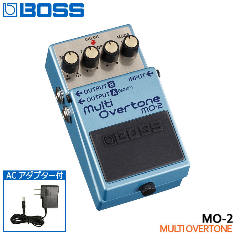 BOSS マルチオーバートーン MO-2 ACアダプター付き ボス エフェクター