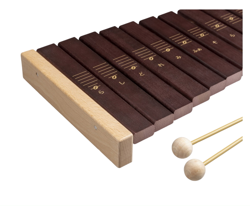 森の木琴 14音 W-95 木のおもちゃ シロホン : 楽器のことなら