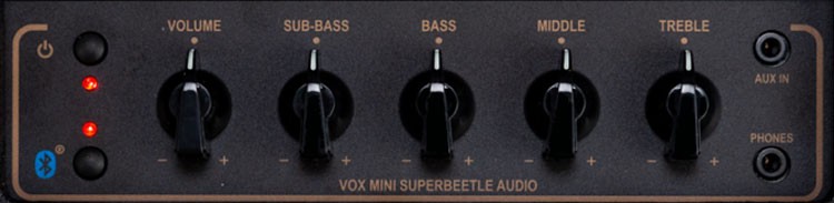 VOX Bluetoothオーディオスピーカー VOX MINI SUPERBEETLE AUDIO