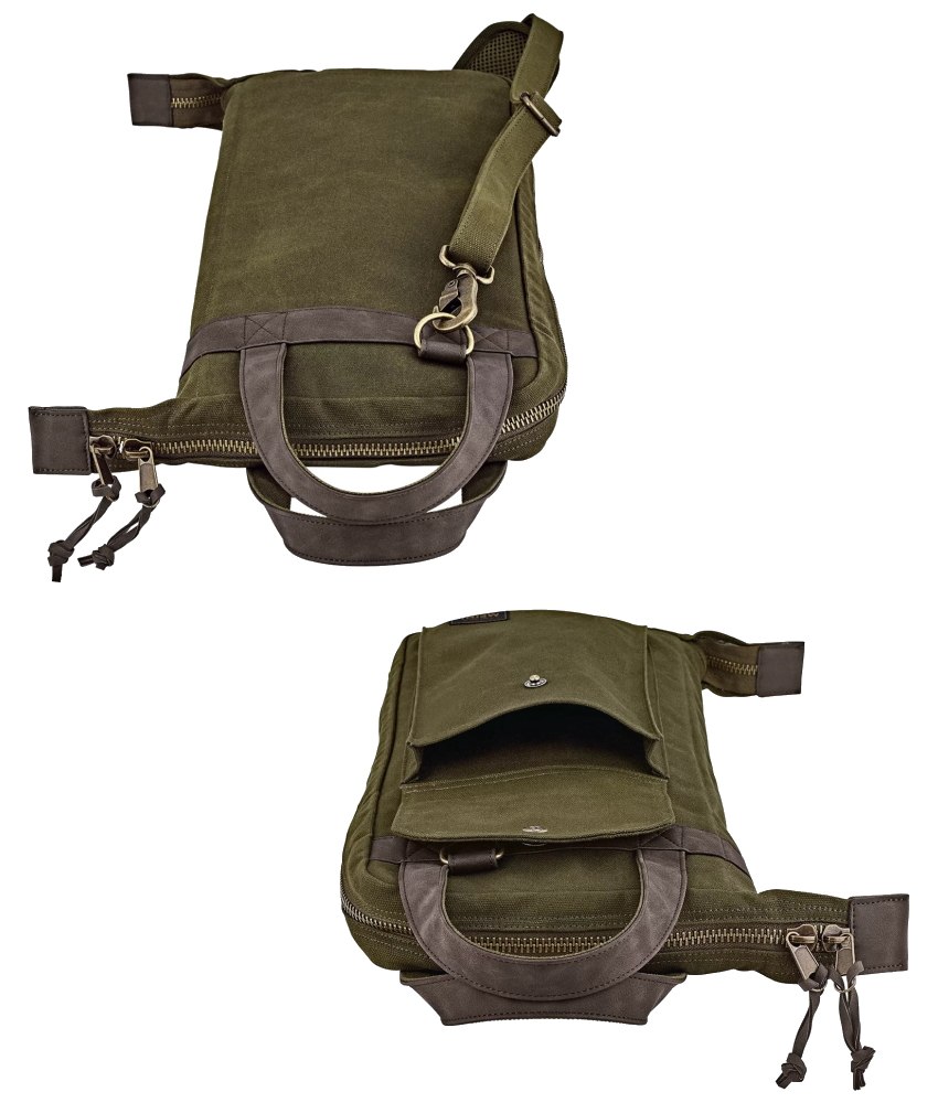 MEINL Waxed Canvas Collection スティックバッグ MWSGR / Forest Green (マイネル パーカッション スティックケース) | MEINL | 03