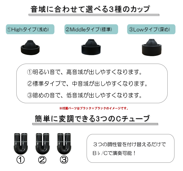 nuvo Nuvo ヌーボ jHORN プラスチック 金管楽器 ホワイトブルー