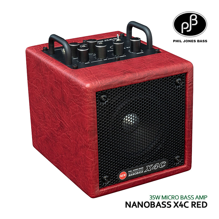 PHIL JONES BASS ベースアンプ NANOBASS X4C RED ナノベース PJB | 
