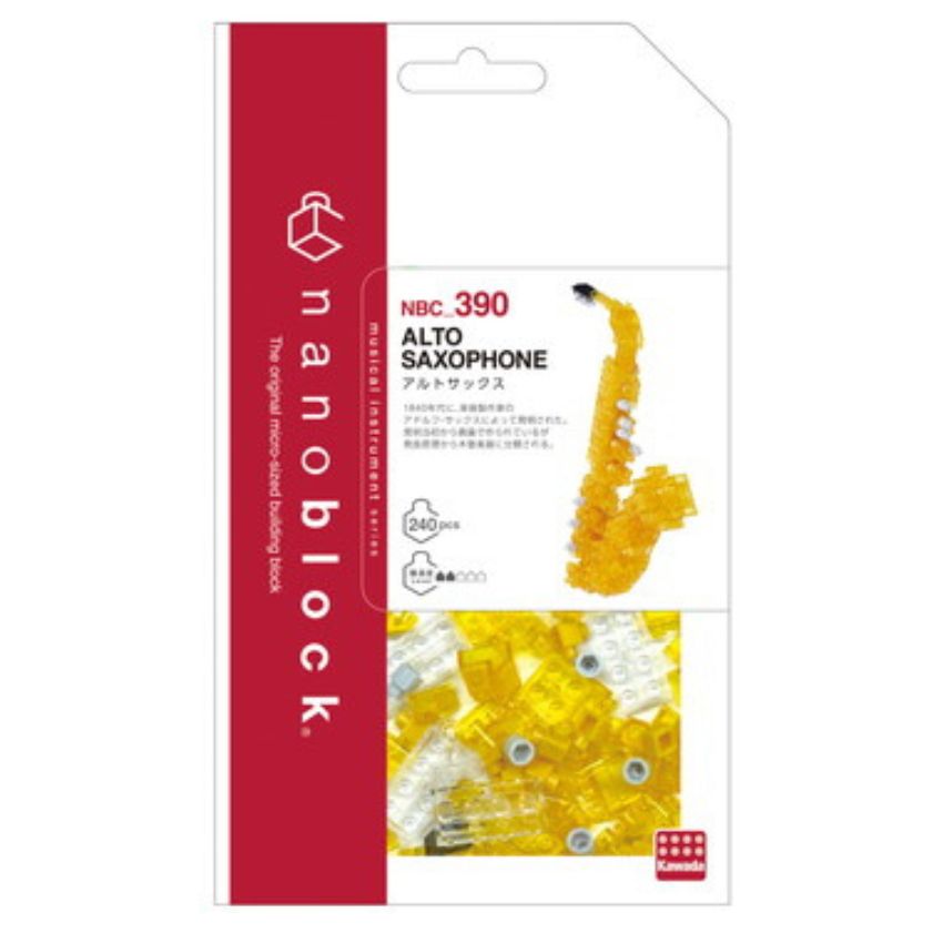 nanoblock ナノブロック アルトサックス NBC-390 カワダ ブロック