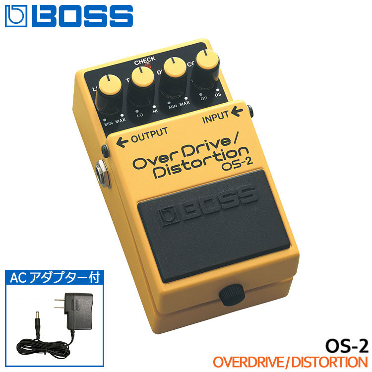 BOSS（ボス） オーバードライブ/ディストーション OS-2 ACアダプター