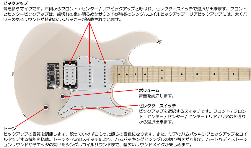 【販売時間】YAMAHA PACIFICA112VM エレキギター　レッドメタリック ギター