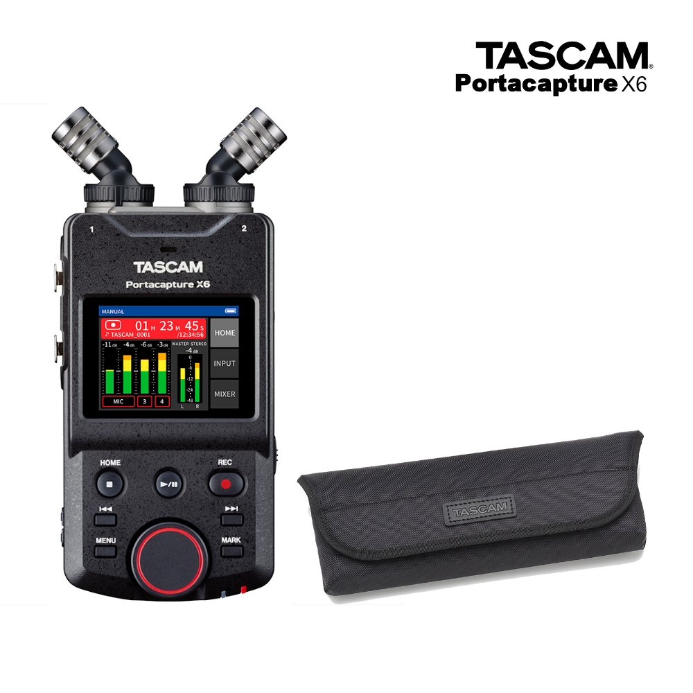 TASCAM Portacapture X6 ソフトケースセット 購入者 楽器、手芸