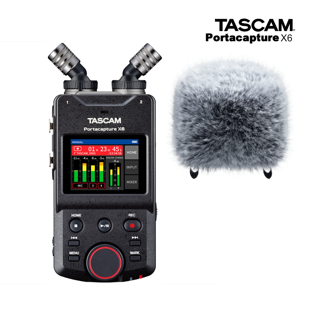 TASCAM Portacapture X6 ウィンドスクリーン WS-86セット｜merry-net