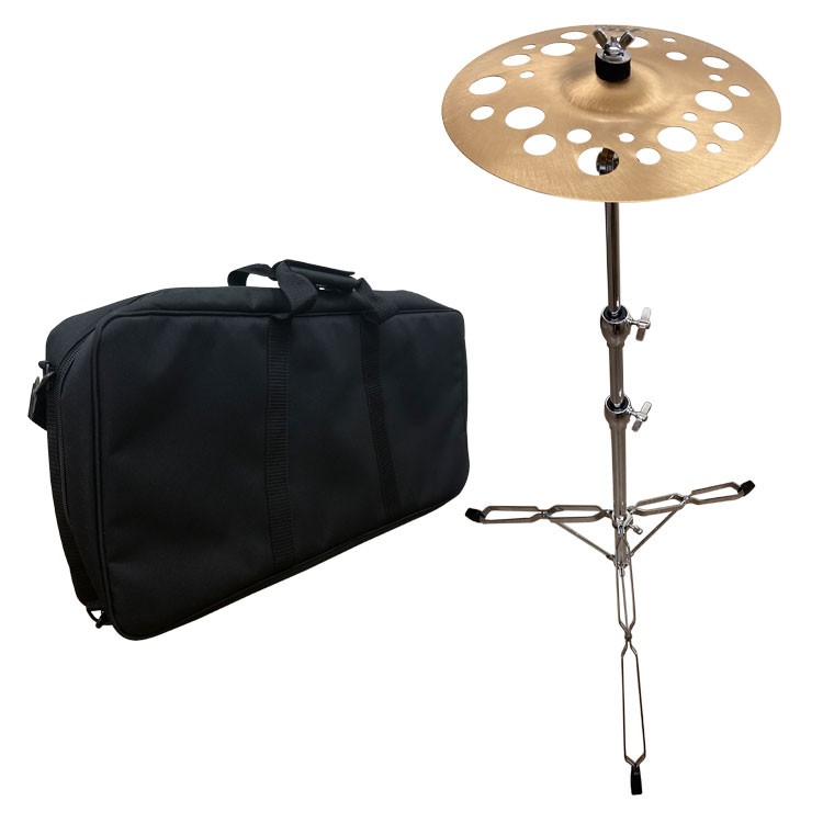 カホンとシンバルスタンドのセット(ケース付き) aion_cajon-acc-set-24