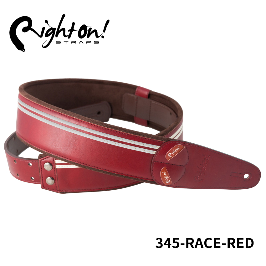 Right On! STRAPS MOJO Series RACE Red ギターストラップ レースレッド 赤 紅 白ライン フォードマスタング【合皮  高密度テラックス ピック入れ付き】 : 345-race-red : 楽器のことならメリーネット - 通販 - Yahoo!ショッピング