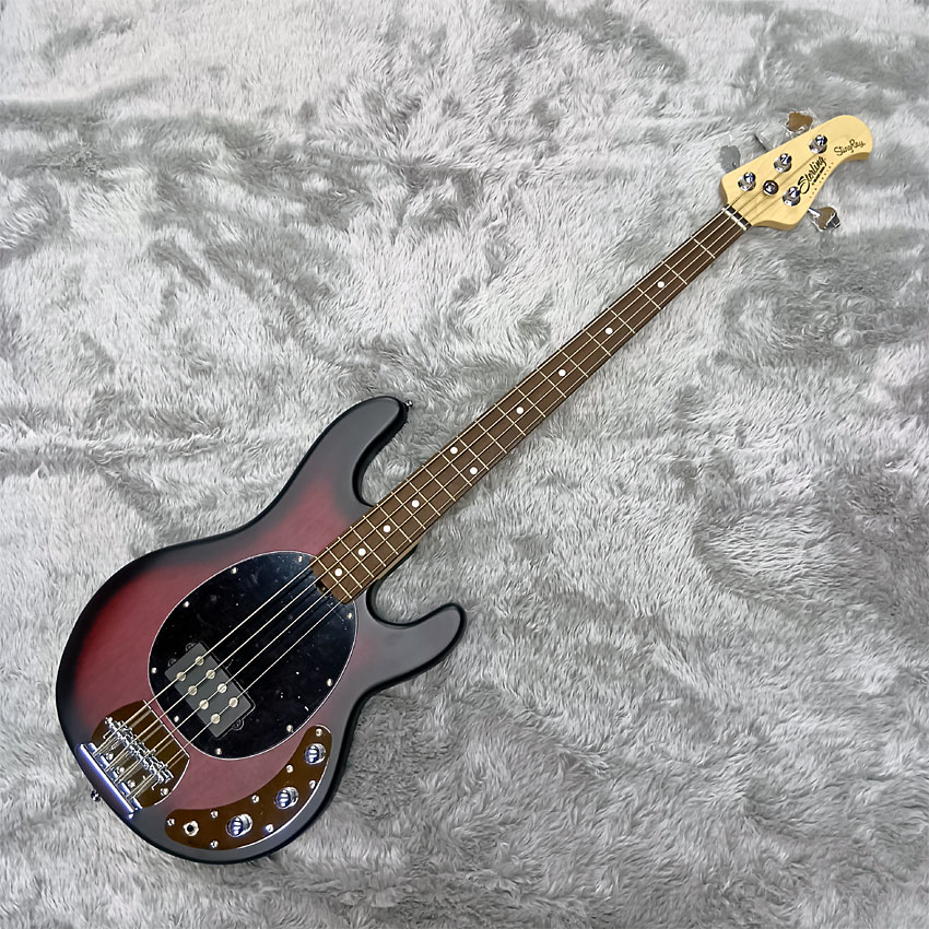 Sterling by MUSIC MAN エレキベース Ray4 Ruby Red Burst Satin スティングレイ |  | 02